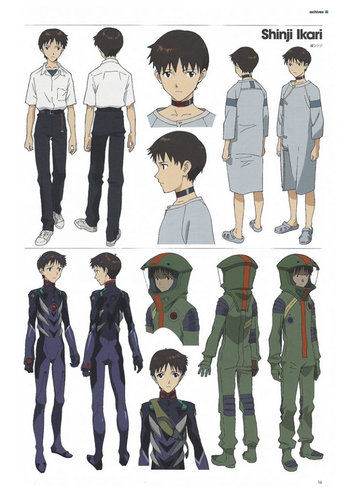 动漫EVA原画美术资料设计集机体概念设定集画集线稿手稿图片素材