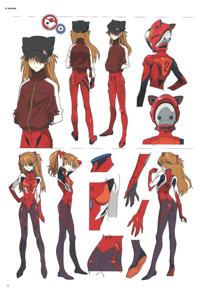 动漫EVA原画美术资料设计集机体概念设定集画集线稿手稿图片素材