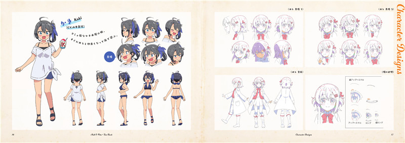 Null&Peta设定集-人物角色场景设定资料集原画插画[44P]