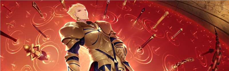 fate金闪闪吉尔伽美什壁纸图包原画插画素材P站同人图合集