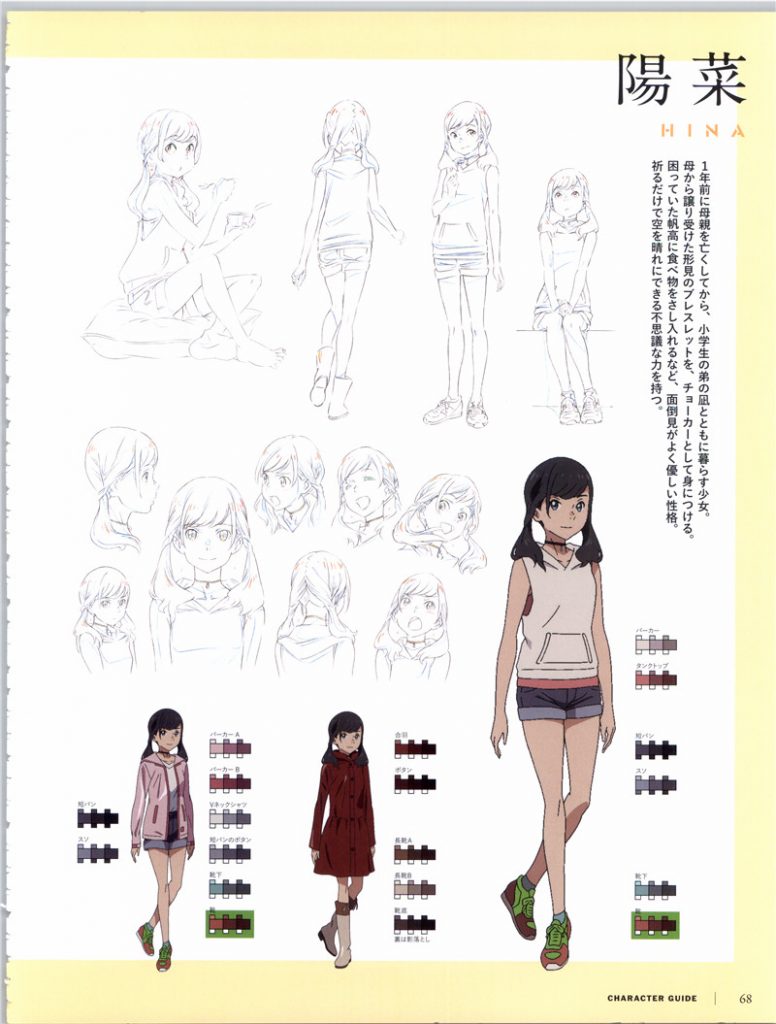 新海诚天气之子公式设定集资料画集