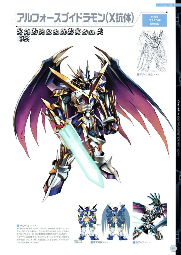 数码暴龙(デジタルモンスター) ART BOOK Ver.X设定集