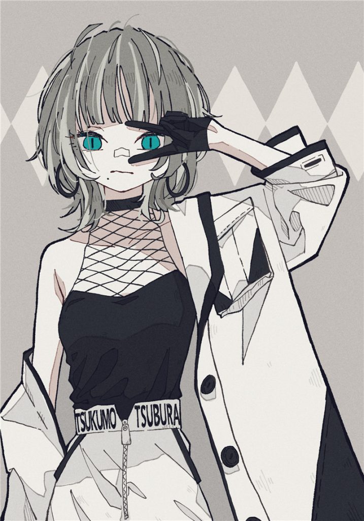 P站画师九十九円作品图包合集 简约画风原画插画 pid40606339