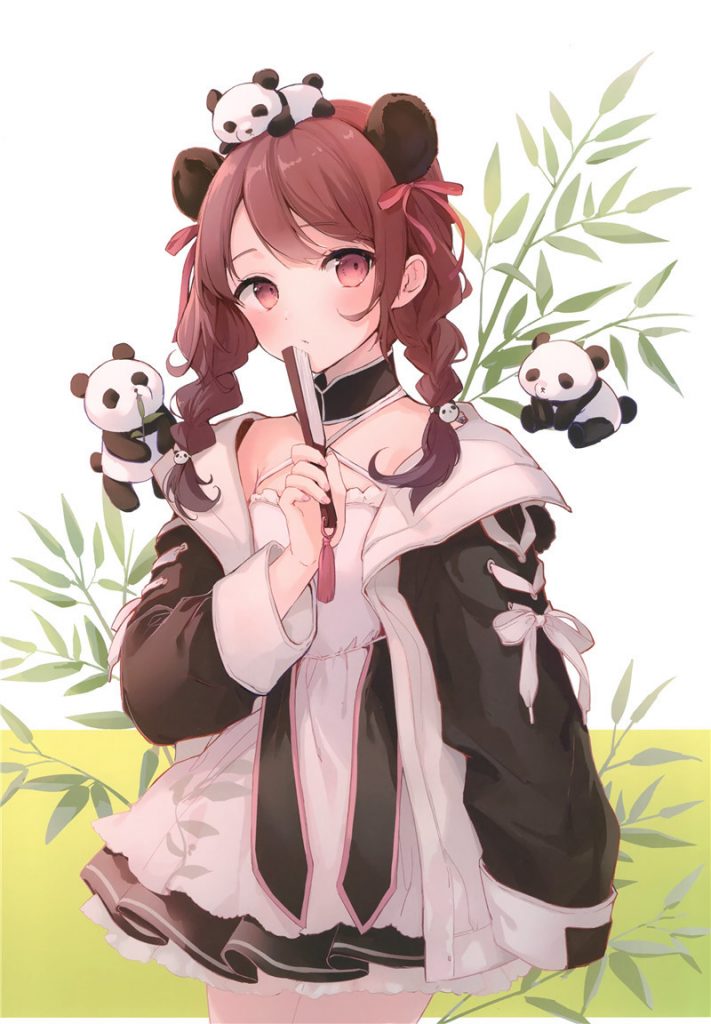 P站画师sakana作品图包合集 萌系少女风格原画插画 pid3595551