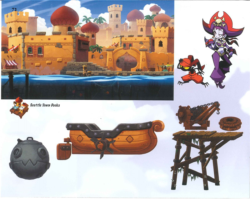 游戏桑塔半精灵英雄设定集资料画集