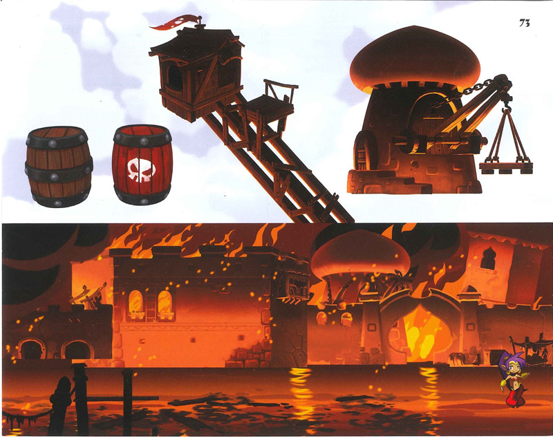 游戏桑塔半精灵英雄设定集资料画集