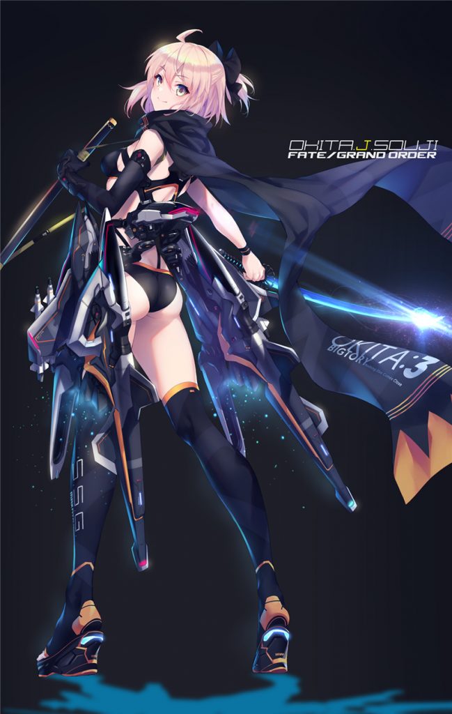 二次元机甲少女壁纸图包原画插画素材P站同人图合集