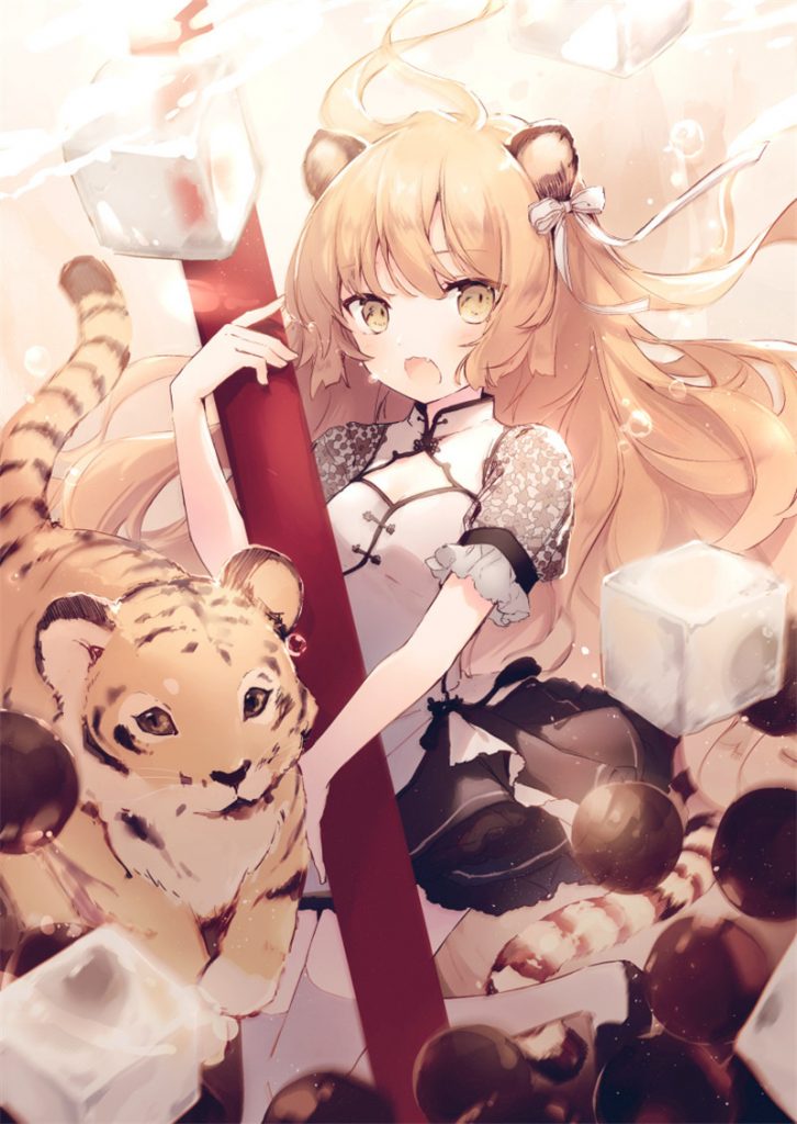 P站画师sakana作品图包合集 萌系少女风格原画插画 pid3595551