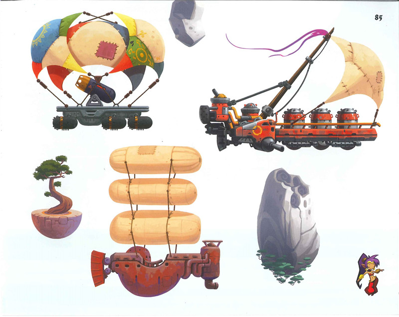 游戏桑塔半精灵英雄设定集资料画集