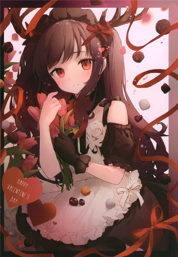 P站画师sakana作品图包合集 萌系少女风格原画插画 pid3595551