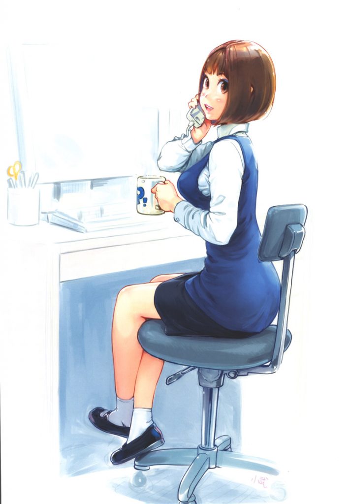 日本画师小武xiaowoo作品图包合集原画插画