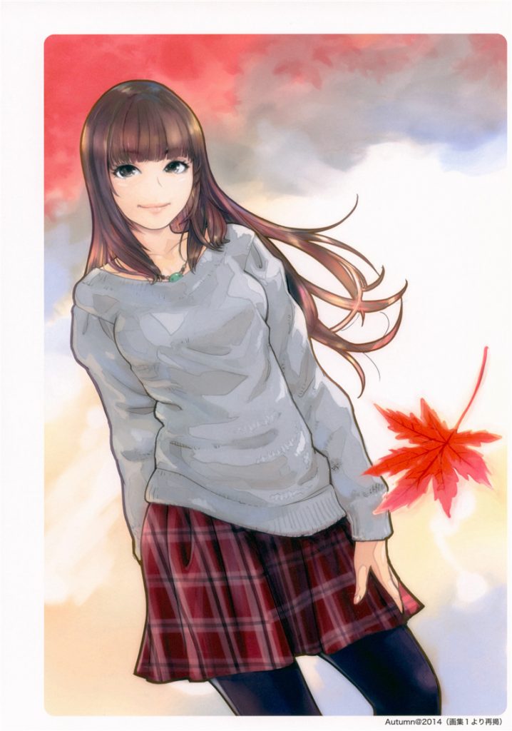 日本画师小武xiaowoo作品图包合集原画插画