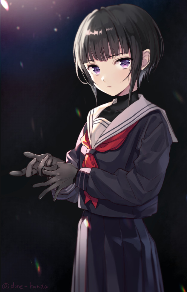 偶像大师系列白雪千叶壁纸图包原画插画素材P站同人图合集