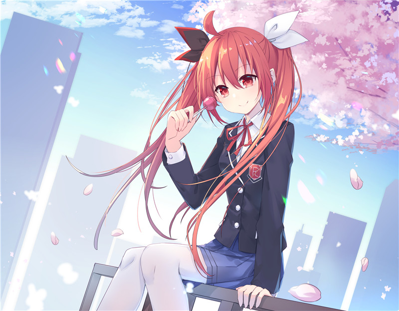 约会大作战五河琴里壁纸图包原画插画素材P站同人图合集