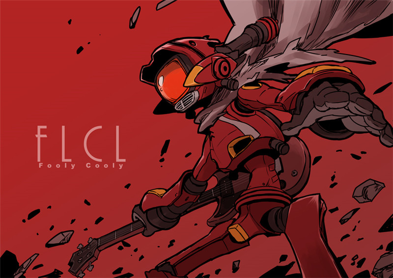 动漫FLCL特别的她壁纸图包原画插画素材P站同人图合集