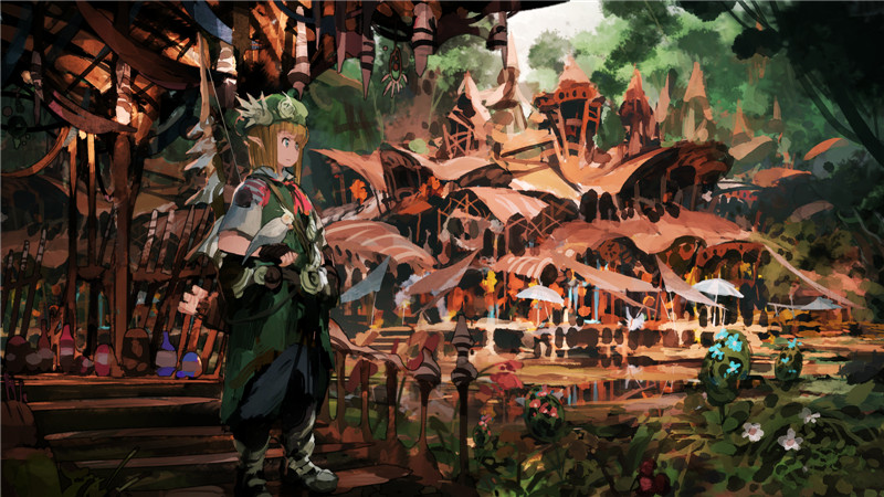 P站画师ジャン・ポポ插画原画作品合集 灵动幻想世界风 pid455626