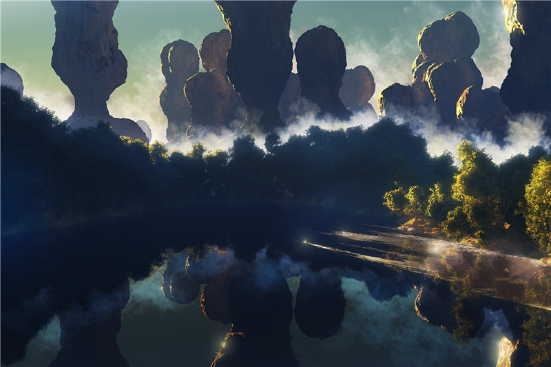 P站画师わいっしゅ插画原画作品合集 建筑场景壁纸 pid4147414