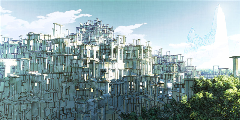 P站画师わいっしゅ插画原画作品合集 建筑场景壁纸 pid4147414