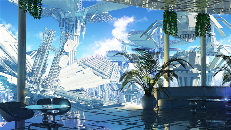 P站画师わいっしゅ插画原画作品合集 建筑场景壁纸 pid4147414