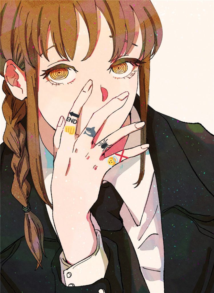 动漫电锯人壁纸图包原画插画素材P站同人图合集