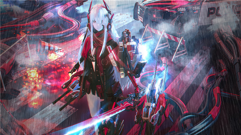 游戏战双帕弥什p站pixiv同人图集插画壁纸图片素材