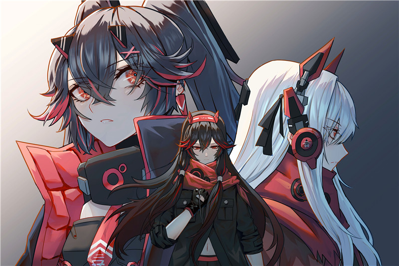 游戏战双帕弥什p站pixiv同人图集插画壁纸图片素材