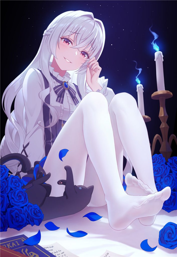 动漫少女美足系列合辑(白丝)vol.4