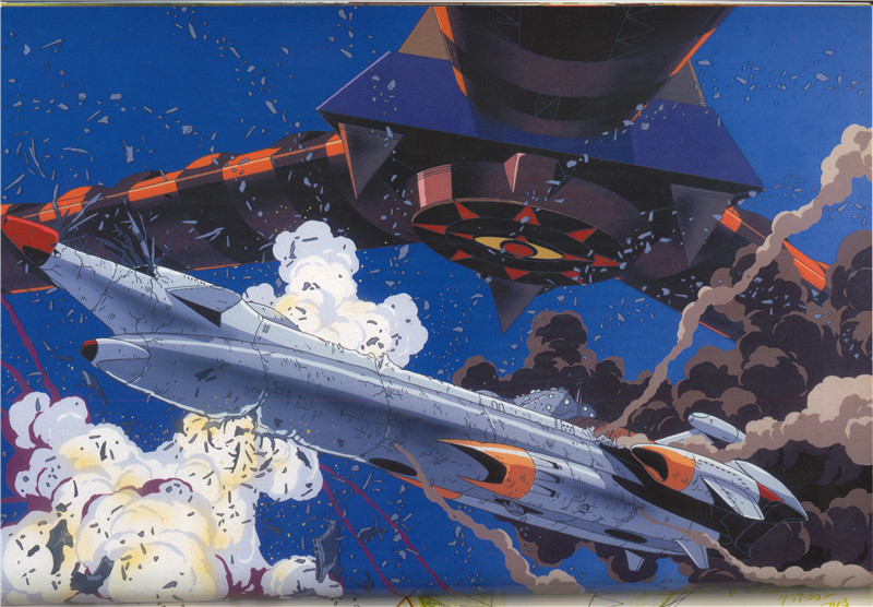 蓝宝石之谜动画原画人物设计线稿设定集