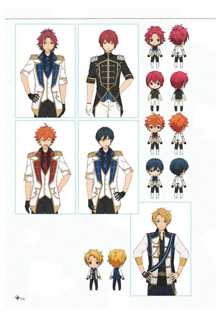 偶像梦幻祭设定资料集线稿画集