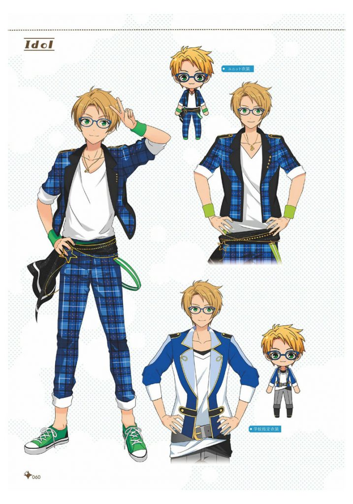 偶像梦幻祭设定资料集线稿画集