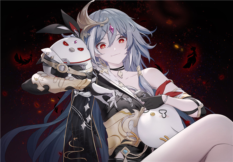 崩坏3符华同人画集插画图片素材二次元高清壁纸