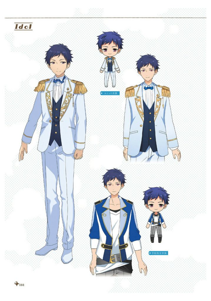 偶像梦幻祭设定资料集线稿画集