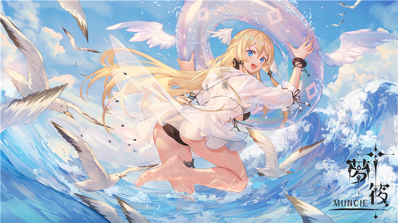 动漫泳装少女壁纸图包原画插画素材同人图合集vol.2