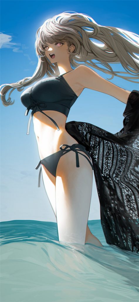 动漫泳装少女壁纸图包原画插画素材同人图合集vol.3