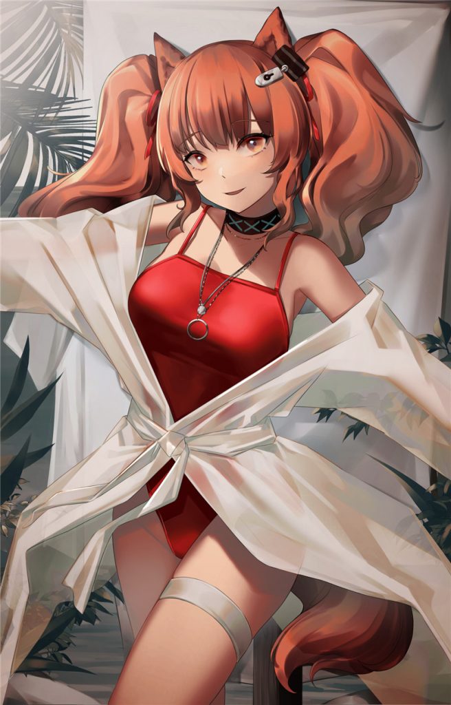 动漫泳装少女壁纸图包原画插画素材同人图合集vol.3