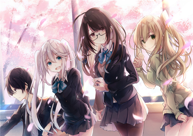 动漫JK制服少女主题图集高清壁纸合集vol.2