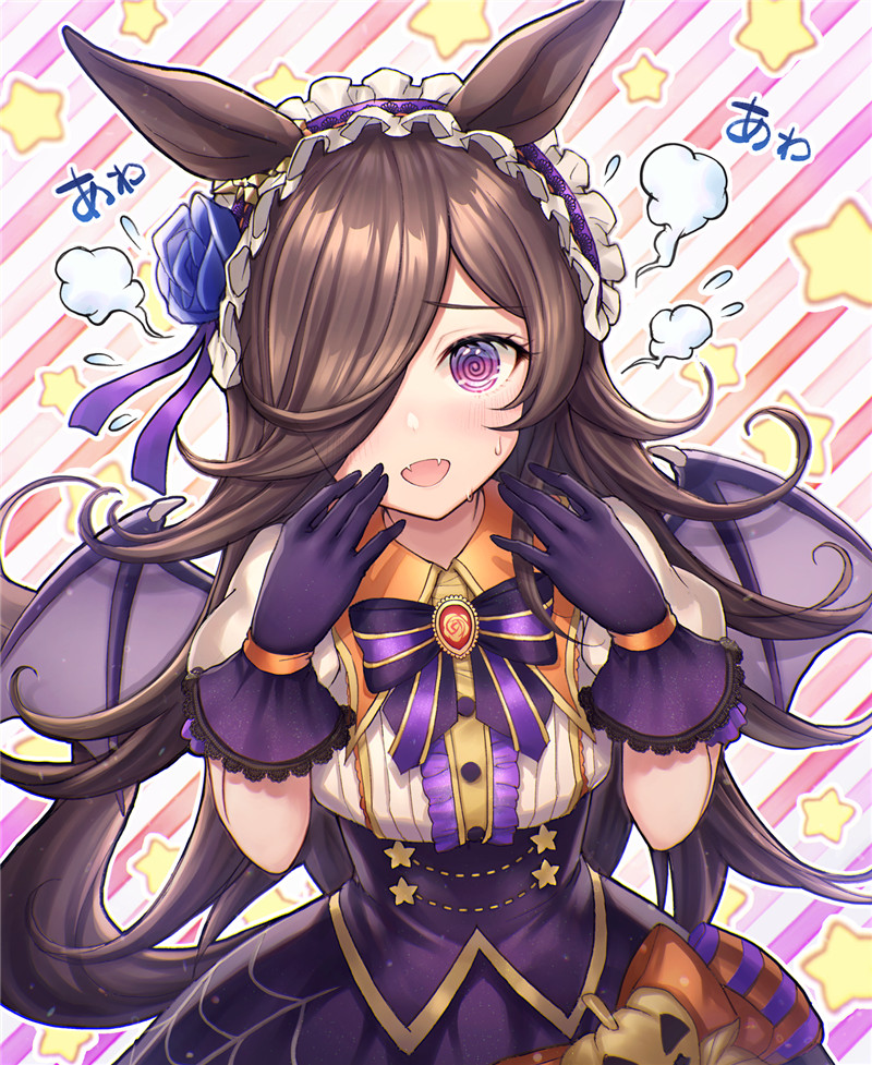 动漫二次元画集圈圈眼少女插画原画手机电脑壁纸图片素材美术资料