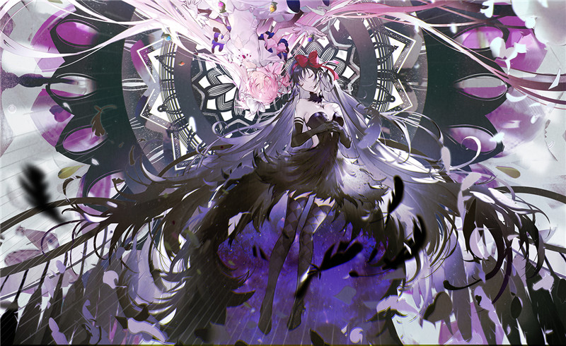 动漫二次元壁纸小恶魔属性人物少女图集原画插画图片素材美术资料