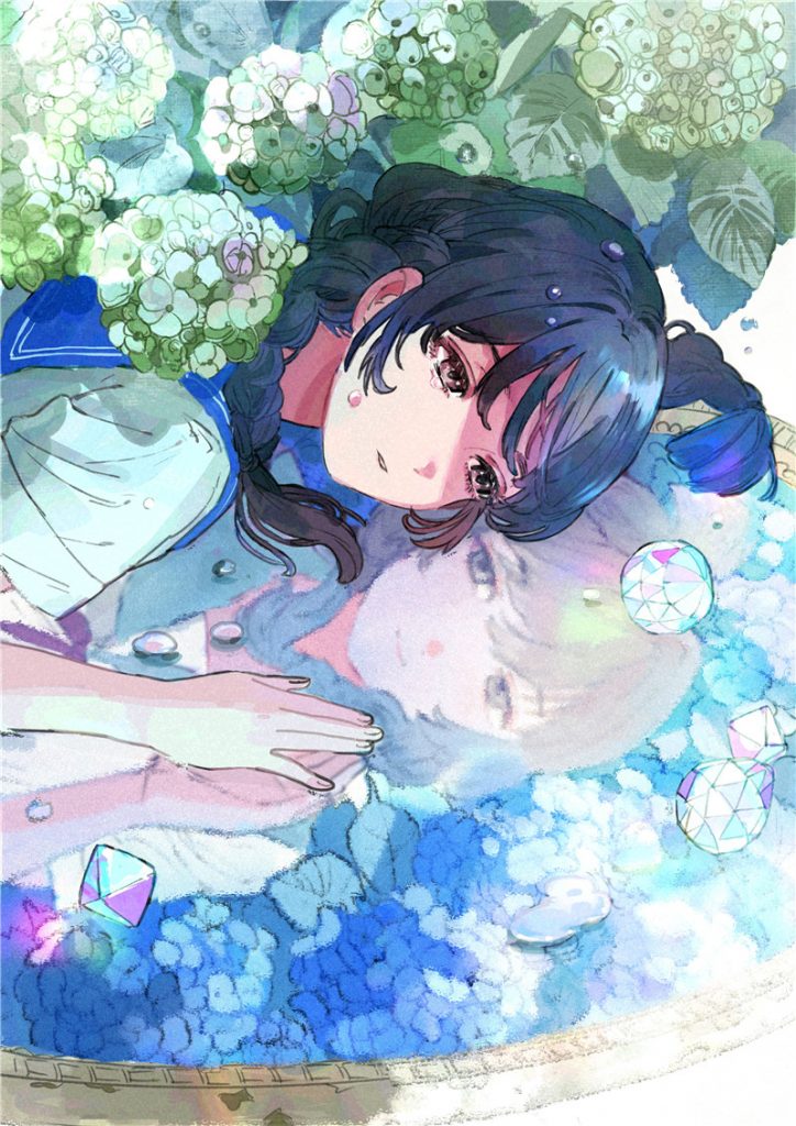 P站画师淵゛(id35406586)原画插画作品合集动漫高清壁纸