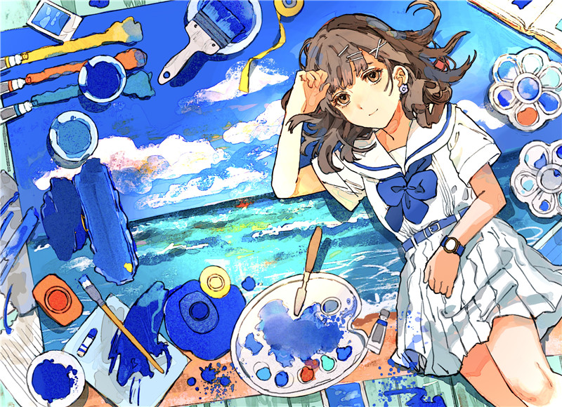 P站画师淵゛(id35406586)原画插画作品合集动漫高清壁纸