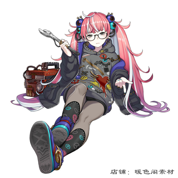 各类风格精选游戏角色人物原画插画CG立绘图片素材 美术设计资料