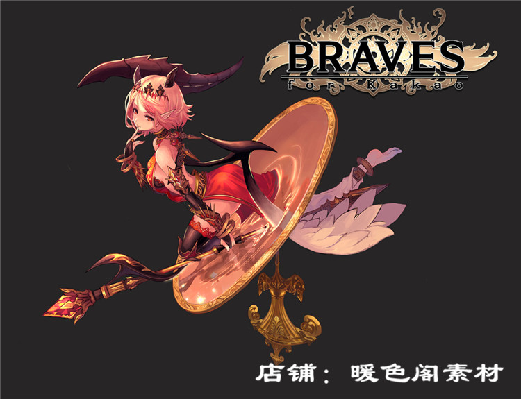 各类风格精选游戏角色人物原画插画CG立绘图片素材 美术设计资料