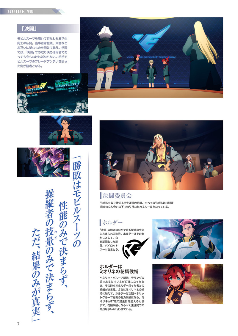 [专题][高清扫图][ニュータイプ編集部] The Report of 機動戦士ガンダム 水星の魔女 Season1
