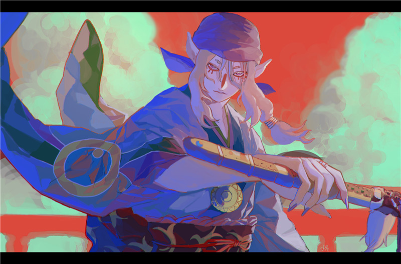 动漫怪化猫相关图集壁纸人物头像插画原画美术图片绘画参考素材