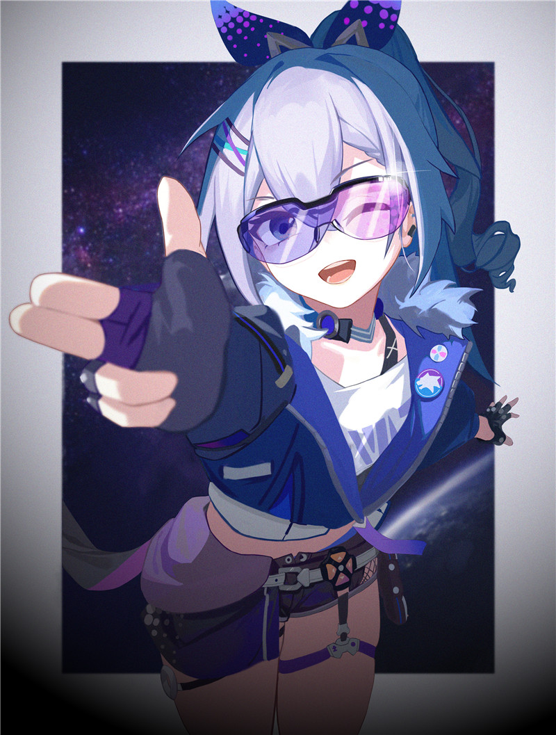 银狼崩坏星穹铁道角色高清壁纸图集画册原画插画美术绘画图片素材