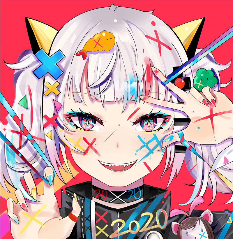 辉夜月虚拟主播人物图集壁纸原画插画p站图片素材美术绘画资料(第二期)