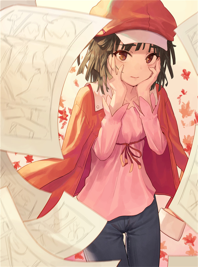 动漫化物语角色千石抚子物语系列图集原画插画pixiv壁纸图片素材(二期更新)