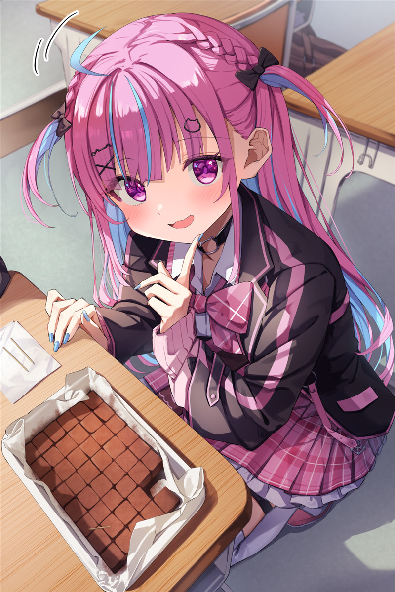 [2414P-6.61G]湊阿库娅凑阿库娅阿夸形象图集壁纸原画二创插画图片素材美术资料(二期更新)