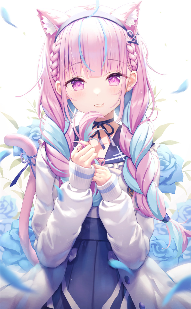 [2414P-6.61G]湊阿库娅凑阿库娅阿夸形象图集壁纸原画二创插画图片素材美术资料(二期更新)