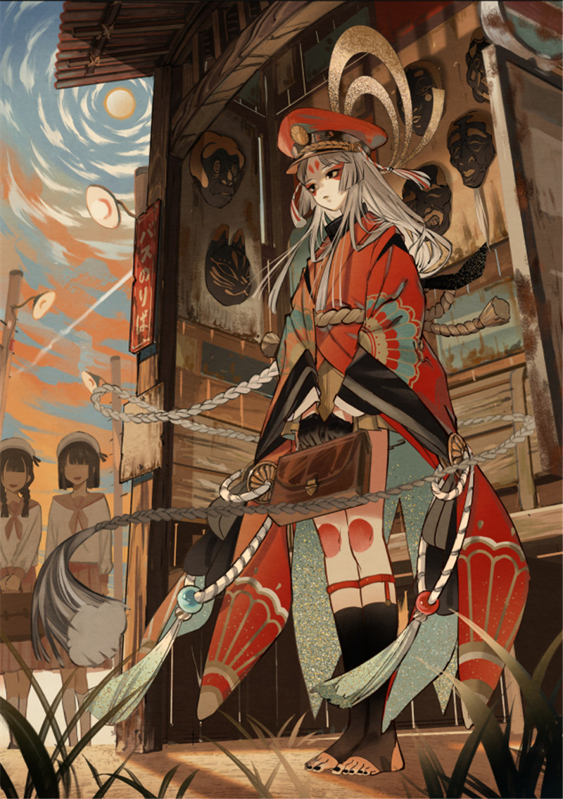 画师壺也壶也原画插画高清壁纸作品合集图片素材美术绘画参考资料[877P-679M]